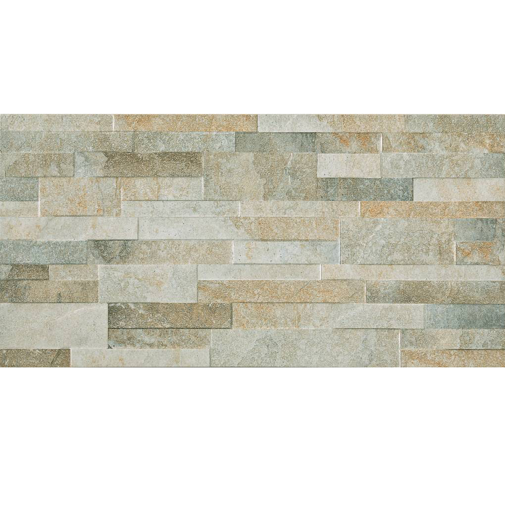 La Fenice Muretto Decor Wandtegel 30.8x61.5cm Quarzite Beige